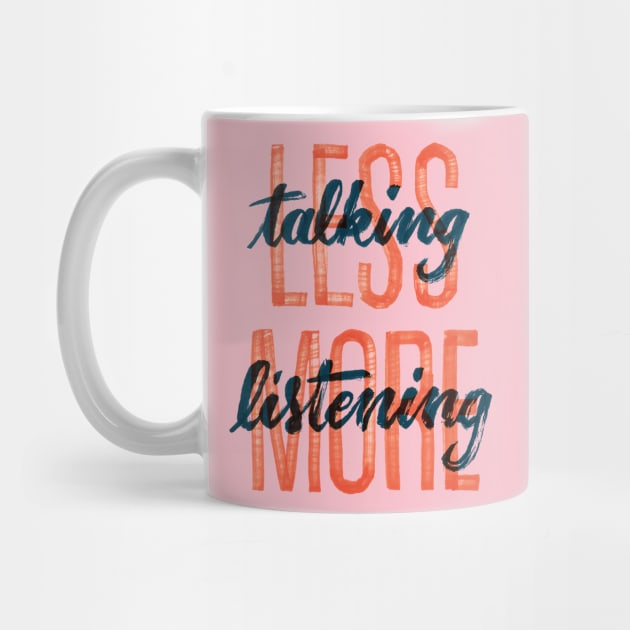 Less Talking more listening by botokgetuk